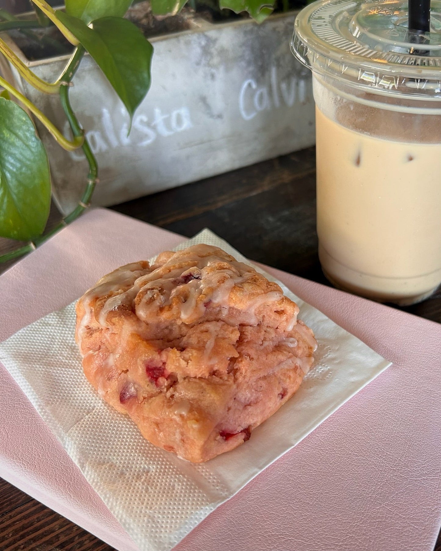 Strawberry Bliss Scone (Individual)
