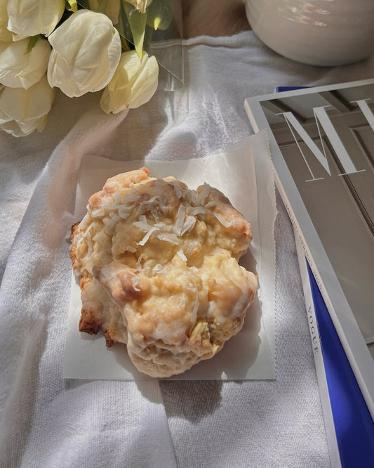 Coconut scone